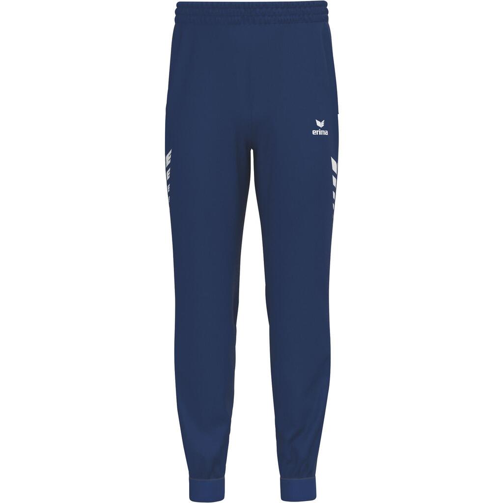 565 Erima Cmpt Wings Sweatpants - Blue, Elastic Waist, Drawstring