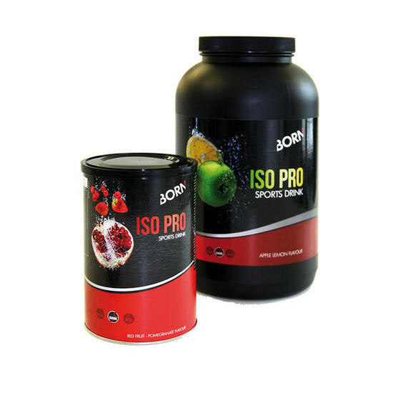 Boisson isotonique Born Pro - fruits rouge - 440 g