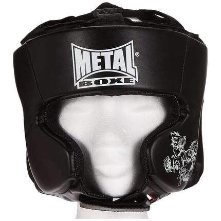 Casque boxe entraînement PU enfant Metal Boxe