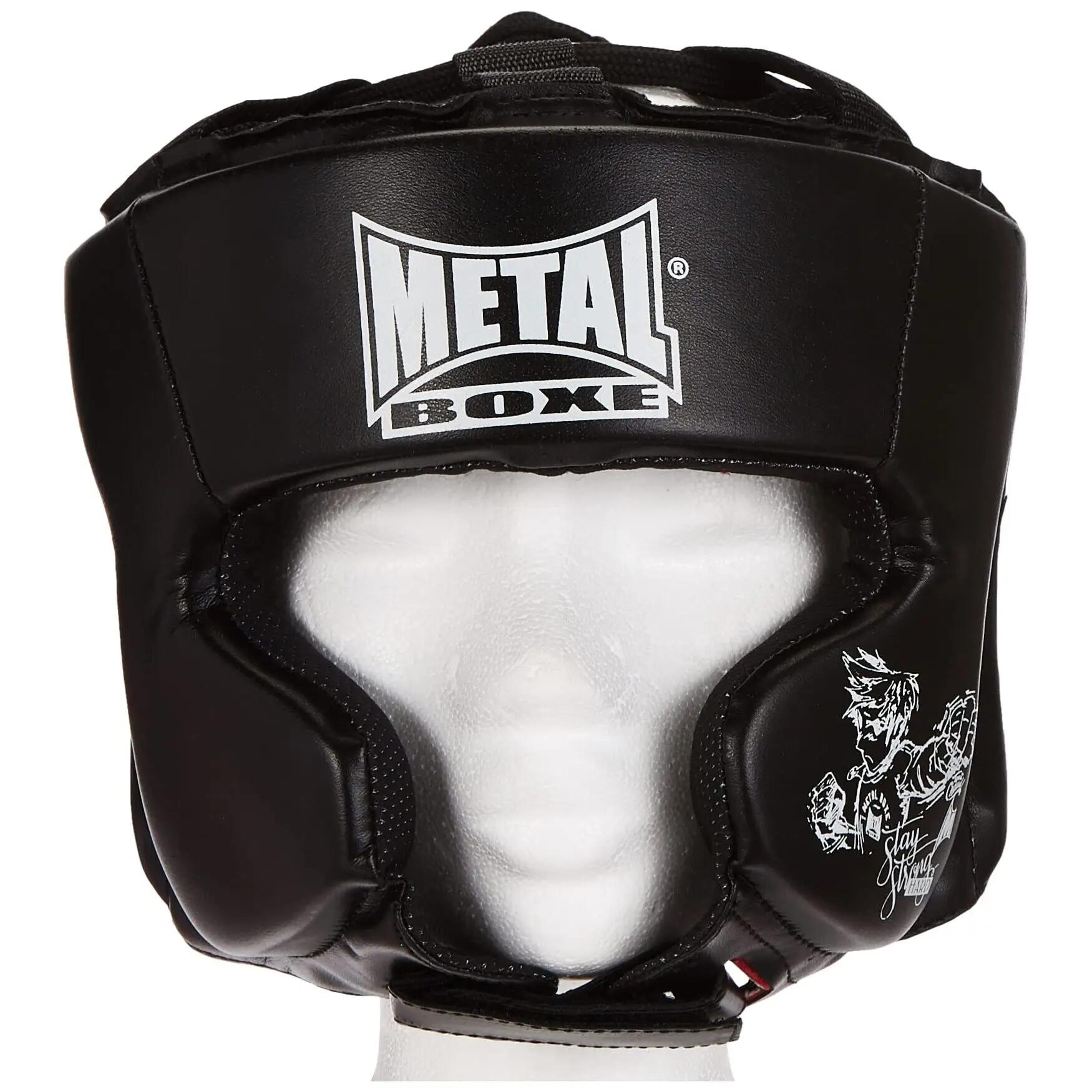METAL BOXE Chránič hlavy pro trénink boxu PU pro děti Metal Boxe