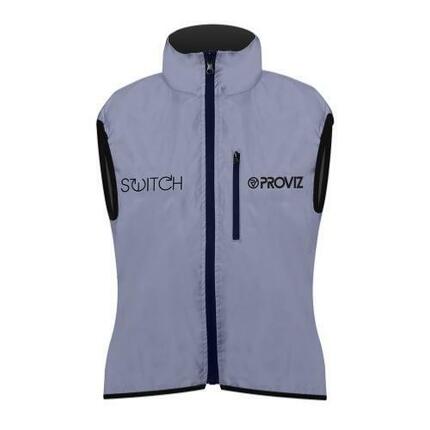 SWITCH JACKET Gilet réversible fluo/réfléchissant - Homme - S