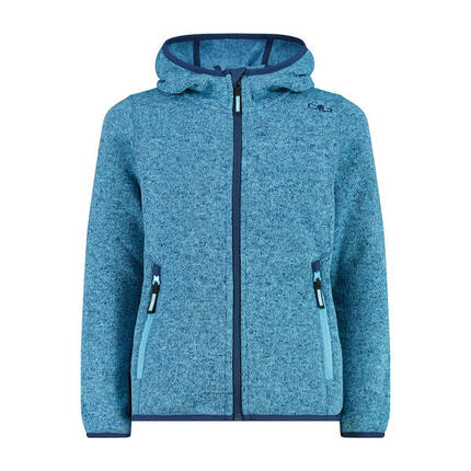CMP Mädchen Fleece Jacke Fix Hood 3H19825