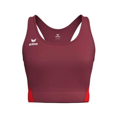 Erima t&f wings sport-bh bordeaux/rood
