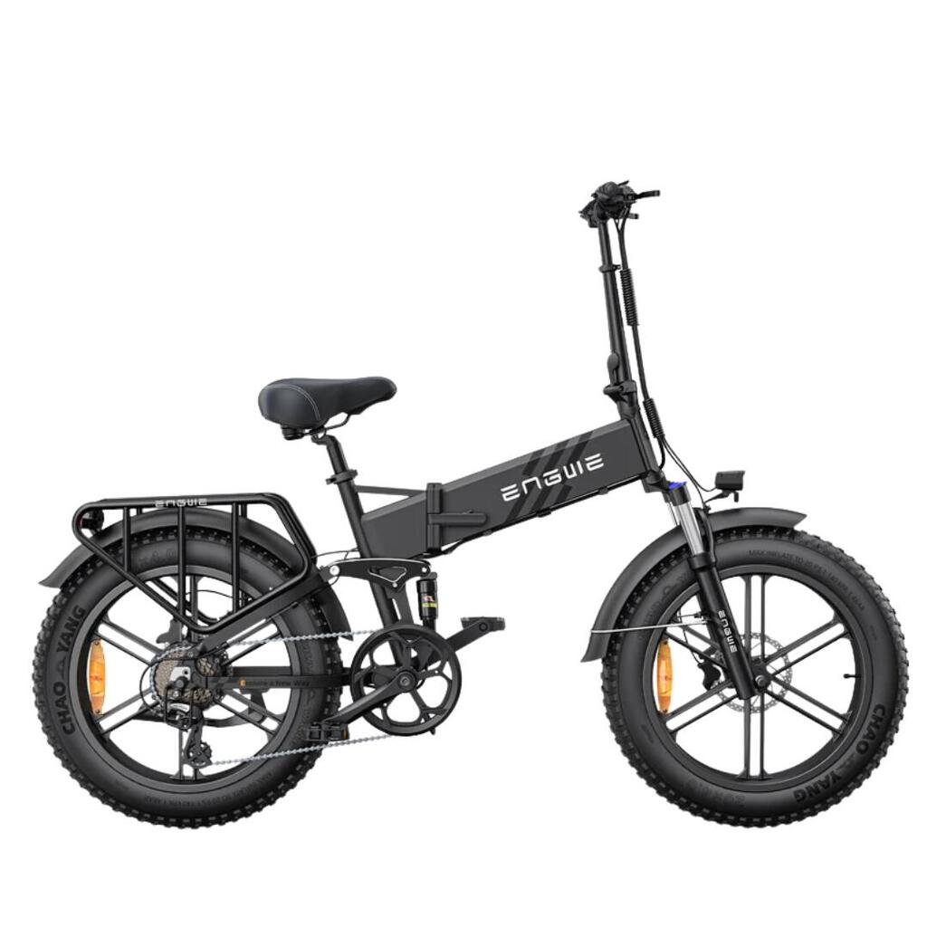 Second Life- Engwe Pro 2.0 768Wh 120km ML.  Black Electric Bicycle