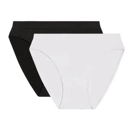 Lot de 2 Culotte femme DIM Microfibre Pockets Eco
