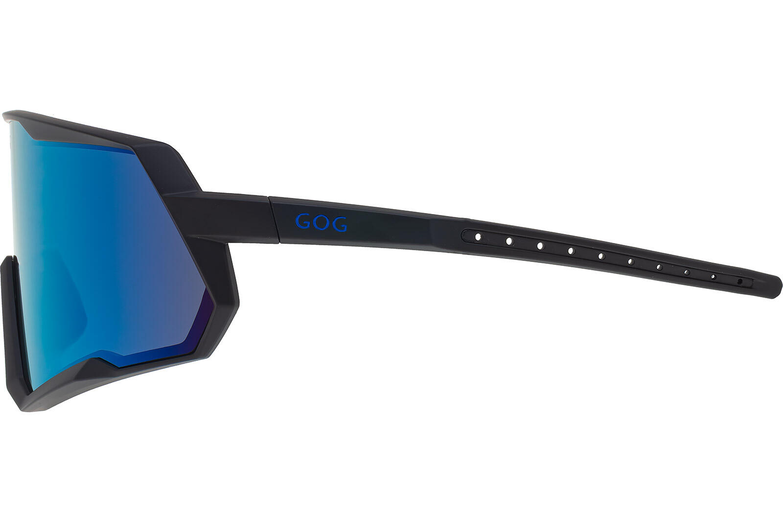 Okulary przeciwsłoneczne GOG Tove - matt black/reflex white/blue 3/5
