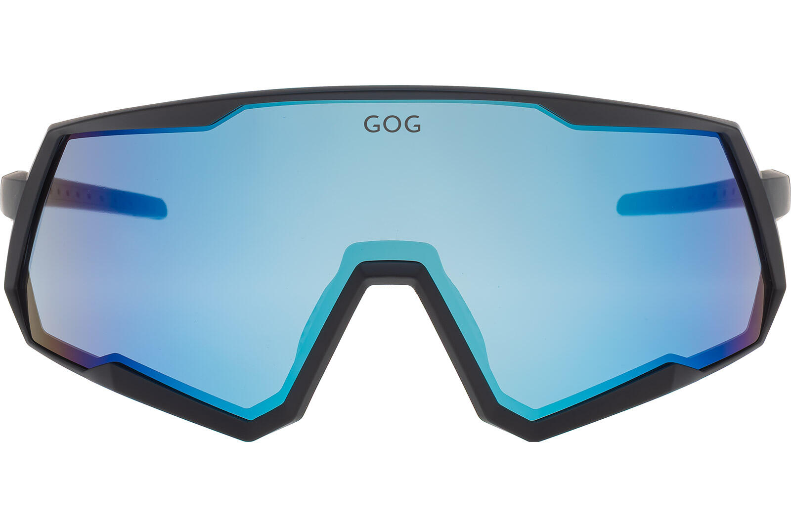 Okulary przeciwsłoneczne GOG Tove - matt black/reflex white/blue 2/5