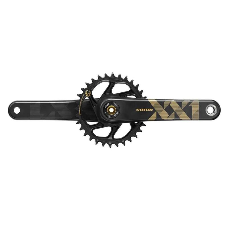 Sram Xx1 Eagle Dub Crankset Schwarz-gold