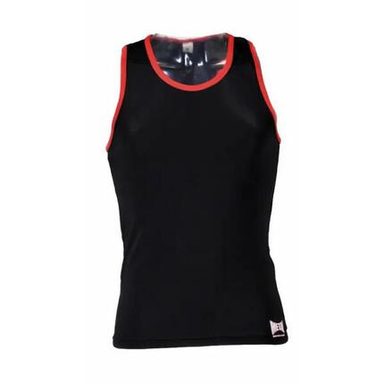 Débardeur boxe française, Savate - MB123, Metal Boxe - Noir & rouge - 2m00