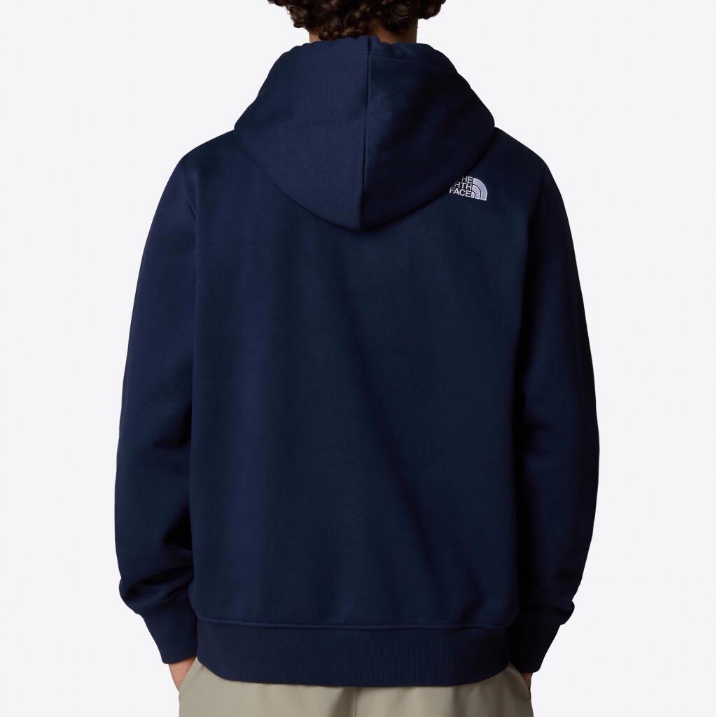 Sudadera Azul The North Face Drew Peak Pullover Hoodie Summit Navy 2/5