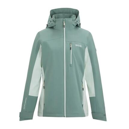 Bosfield Damen-Wanderjacke mit Kapuze, wasserdicht