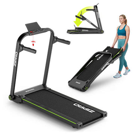 Laufband Zipro Jogger 124 x 44 cm 16 km/h, kompakt, klappbar