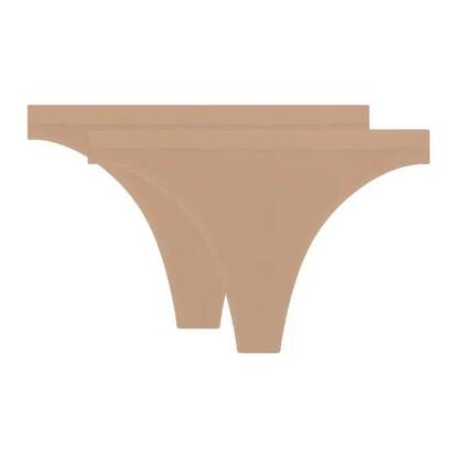 2er-Pack Damen Strings DIM Microfibre Pockets Eco