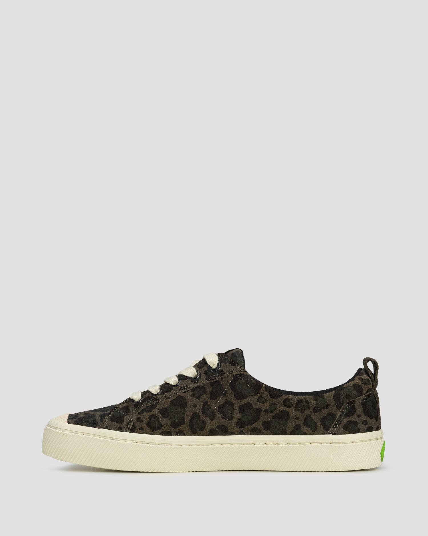 Trampki ze skóry zamszowej Cariuma OCA Suede Black Jaguar Print 3/7