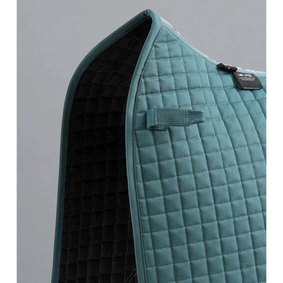 Mantilla equitación de doma  en algodón liso Premier Equine Close Contact 3/6