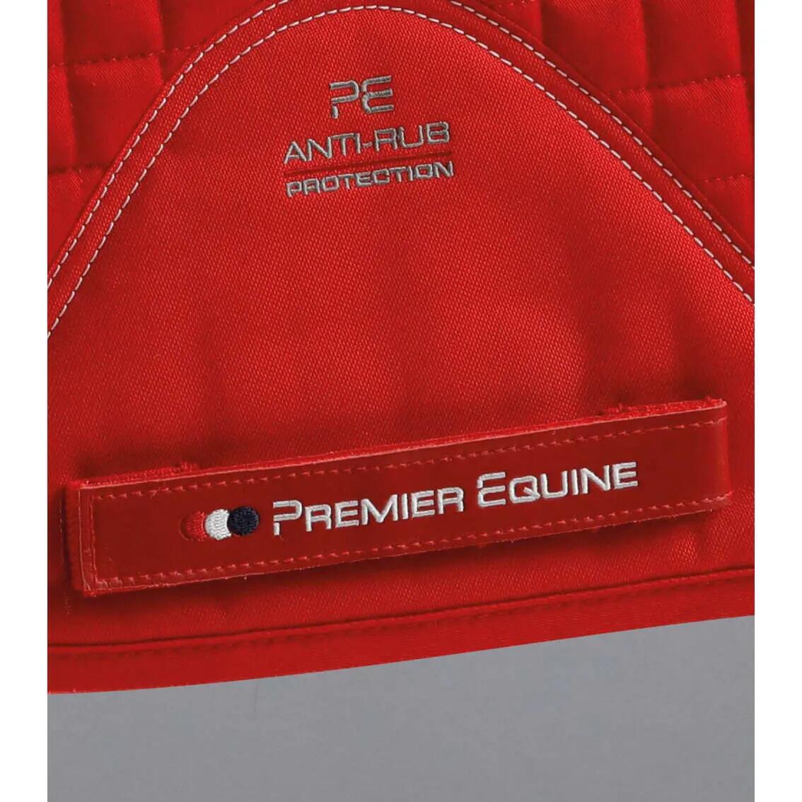 Mantilla equitación de doma  en algodón liso Premier Equine Close Contact 5/6