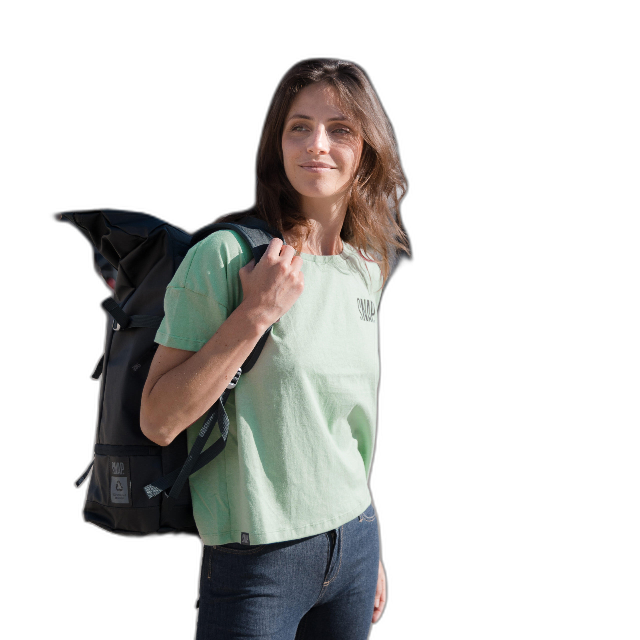 Camiseta crop top de mujer Snap Climbing 2/4