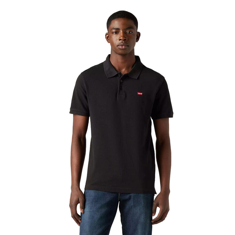 Polo Negro Levis Housemark Mineral Black Versátil, Elegante y Holgado 2/5