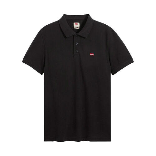 Polo Negro Levis Housemark Mineral Black Versátil, Elegante y Holgado 5/5