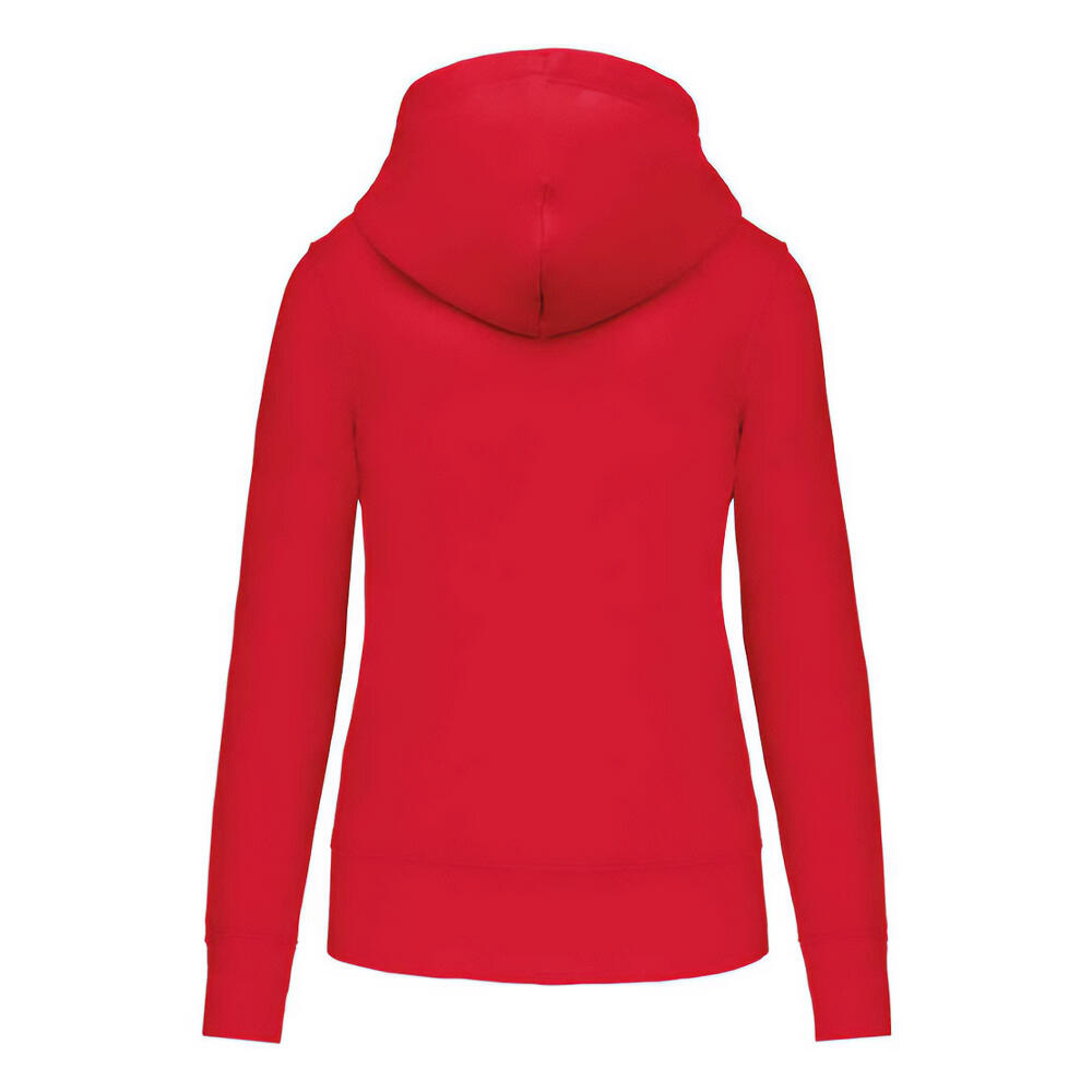 Veste À Capuche Femme (Rouge) 2/3