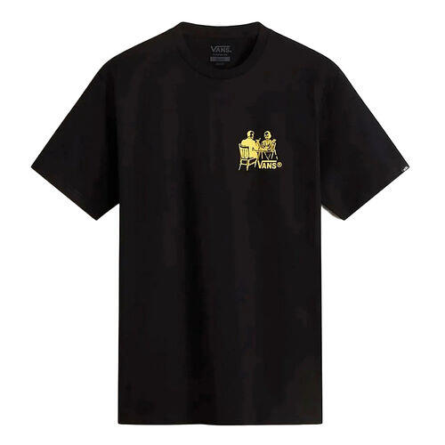 Camiseta para Hombre Vans Fine dining Negro 3/4