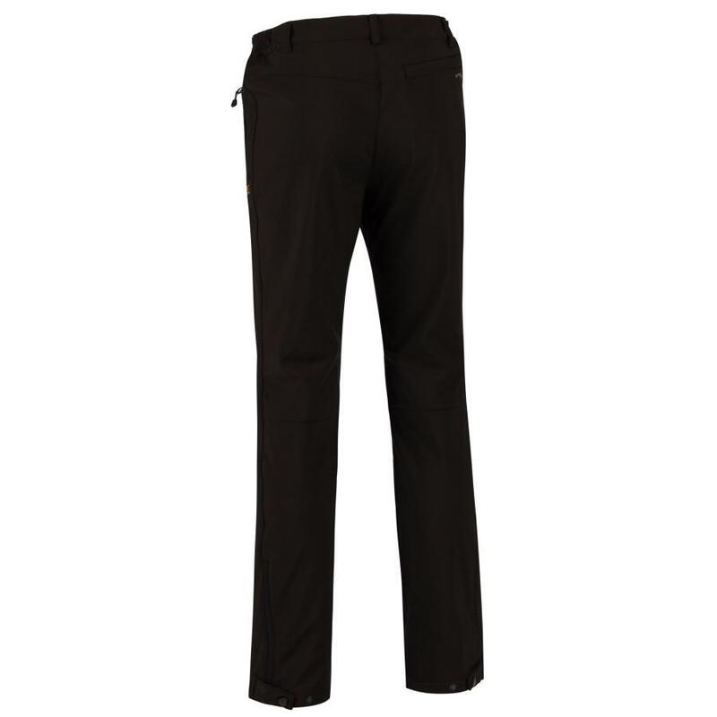 Wanderhose Geo Softshell II Wandern/Outdoor/Trekking Herren Black Ohne