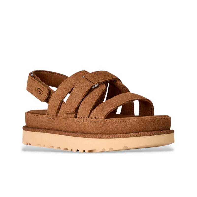 Sandales Plates Femme Ugg W Goldenstar Gleam Marron 2/6