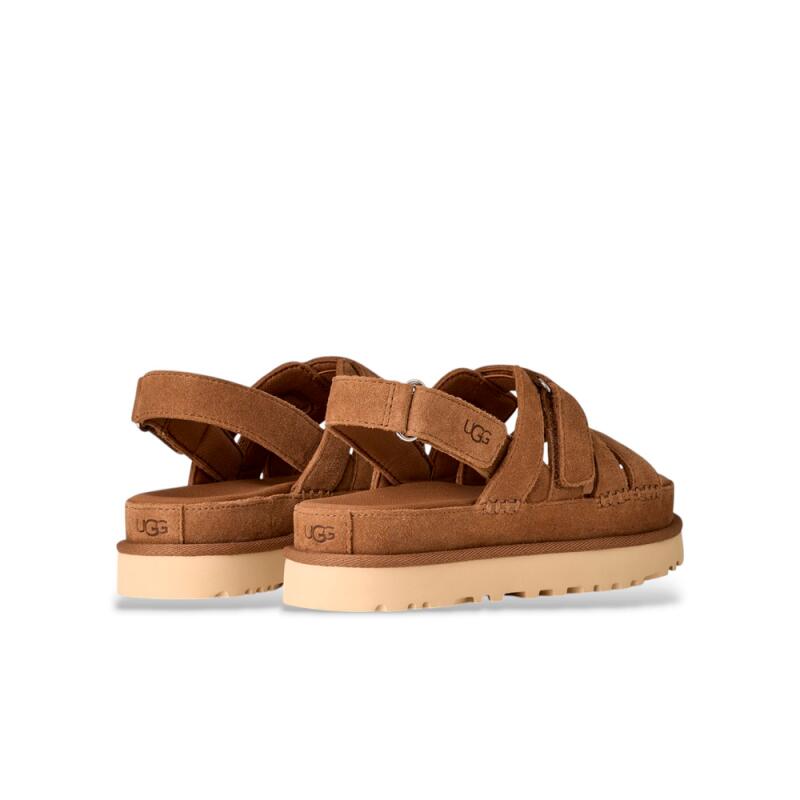 Sandales Plates Femme Ugg W Goldenstar Gleam Marron 4/6