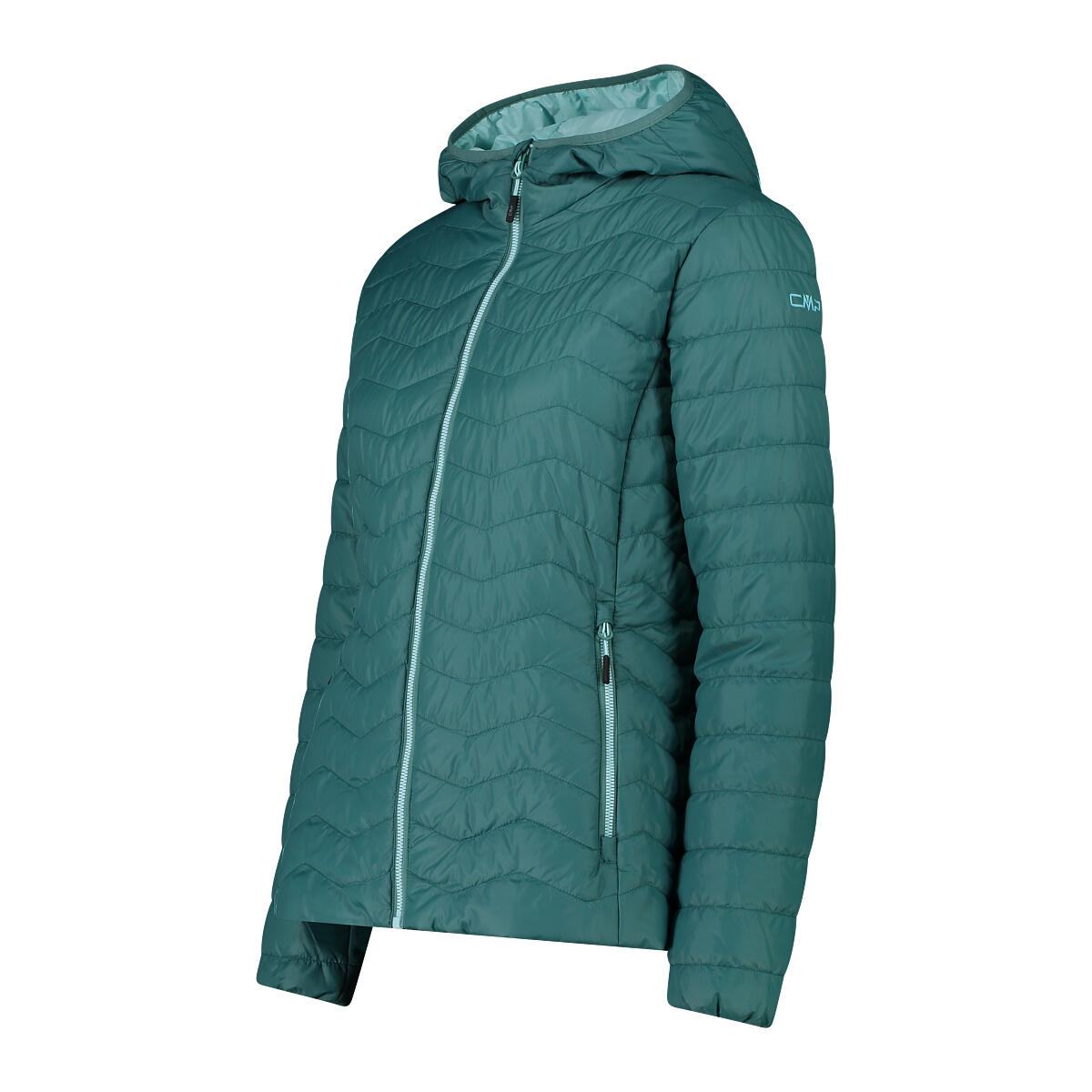Chaqueta acolchada con capucha fija para mujer CMP 3/3