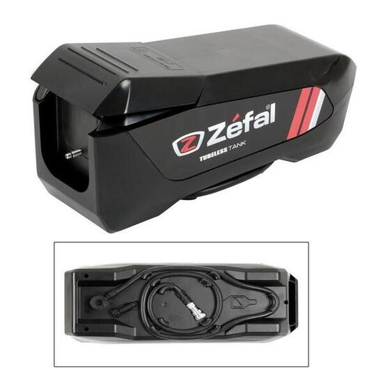 Pompe à pied talonneur tubeless tank Zefal Presta 1L