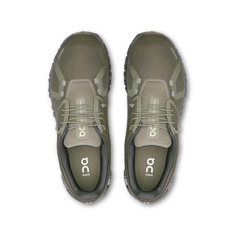 Zapatillas On Running Verdes Cloud 6 Olive Eclipse Cómodas y Ligeras 3/5