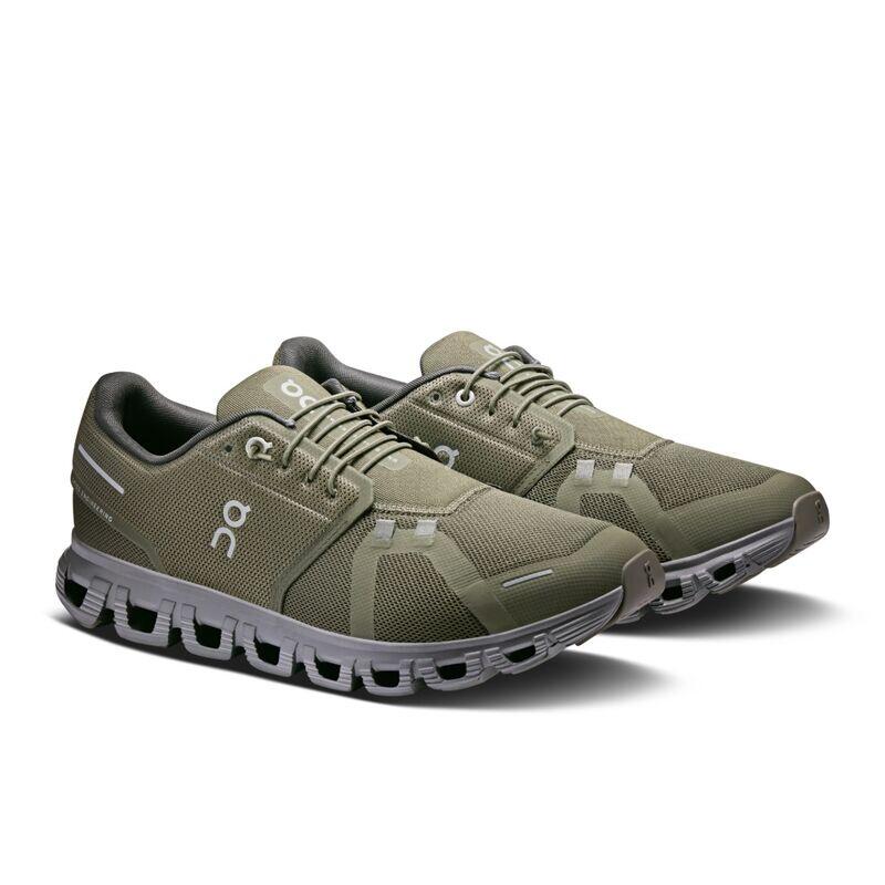 Zapatillas On Running Verdes Cloud 6 Olive Eclipse Cómodas y Ligeras 2/5
