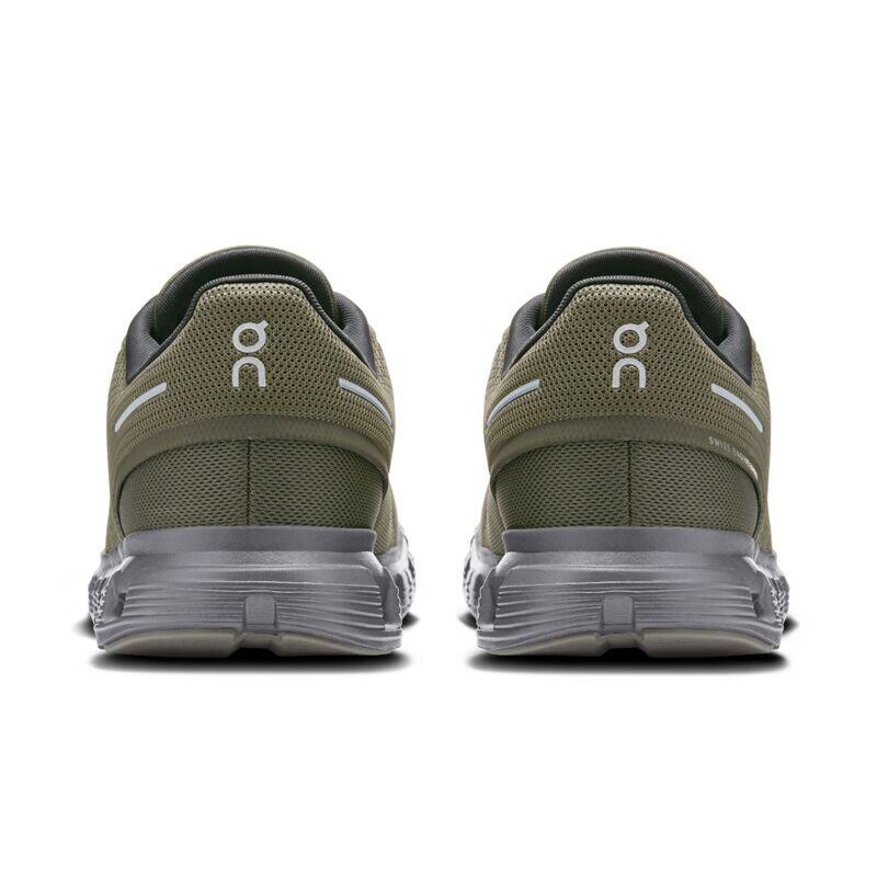 Zapatillas On Running Verdes Cloud 6 Olive Eclipse Cómodas y Ligeras 4/5