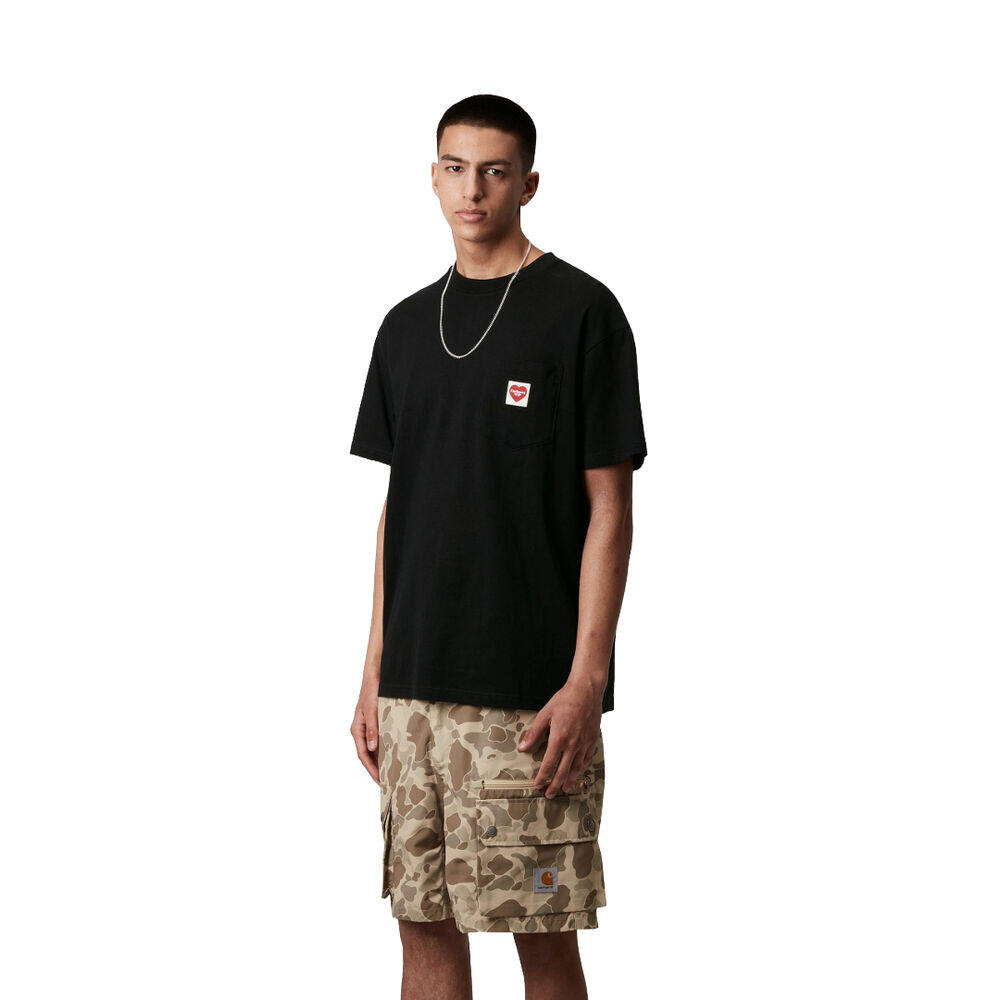 T-shirt met korte mouwen Carhartt wip model I032128-BLK voor mannen 3/4