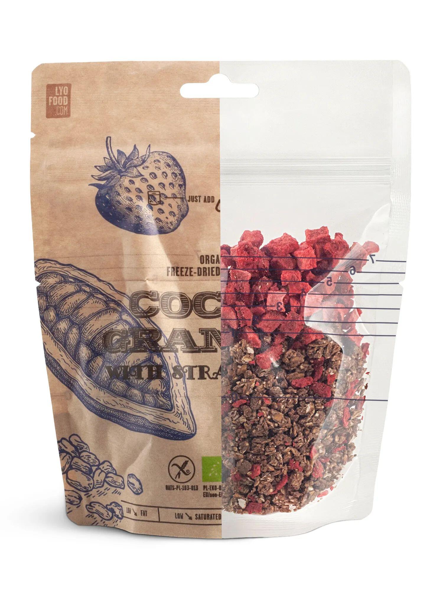 Liofilizat LYOFOOD Bistro Eko kakaowa granola z truskawkami 270 g 2/3