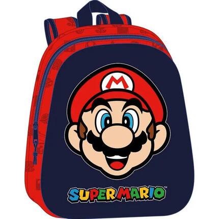 Sac à dos enfant Safta Super Mario Bros 3D 33 cm