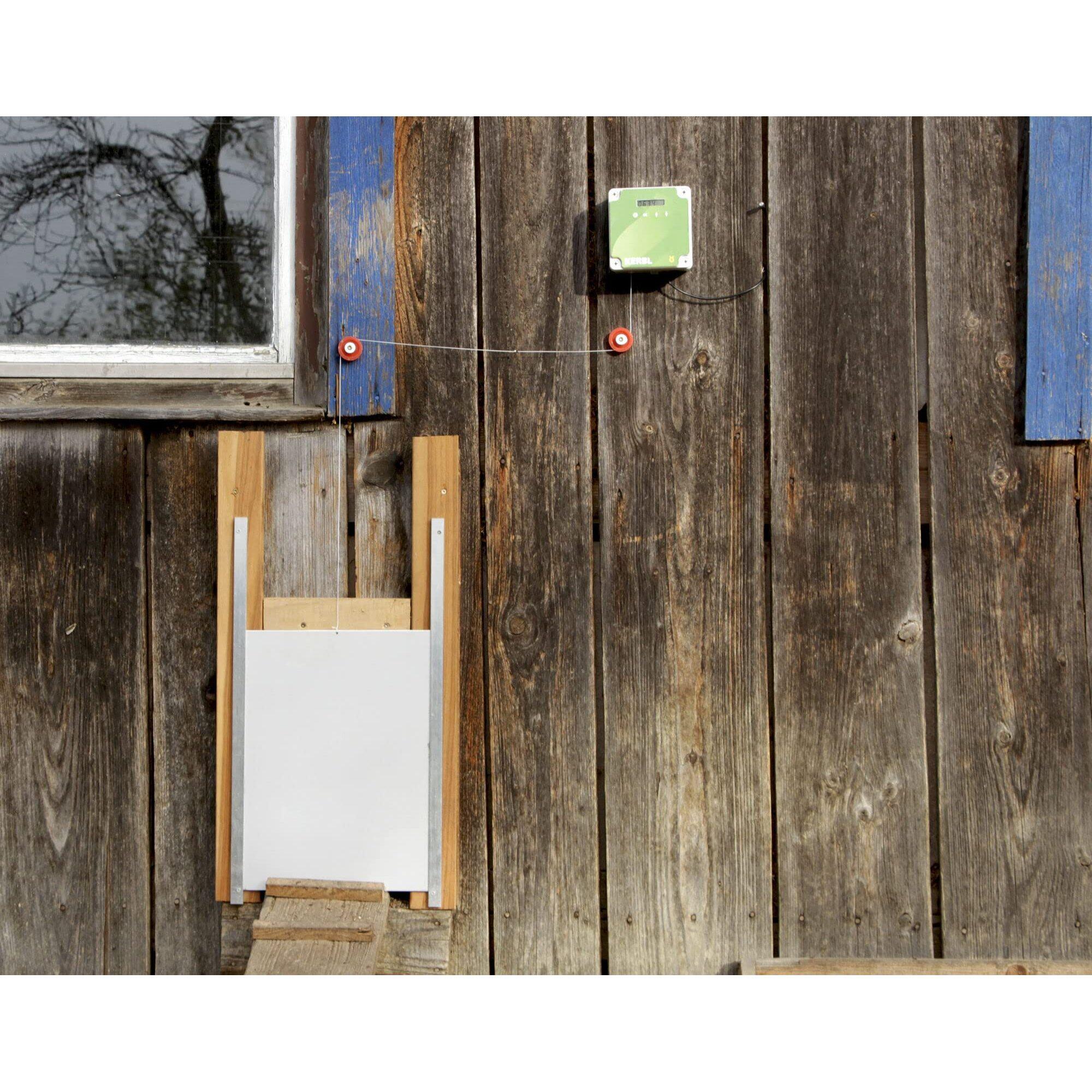 Porte poulailler coulissante alu Kerbl 4/4