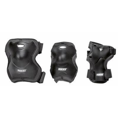 Cuscinetti Per Pattinaggio Set Adulto Unisex Roces Superbasic Nero