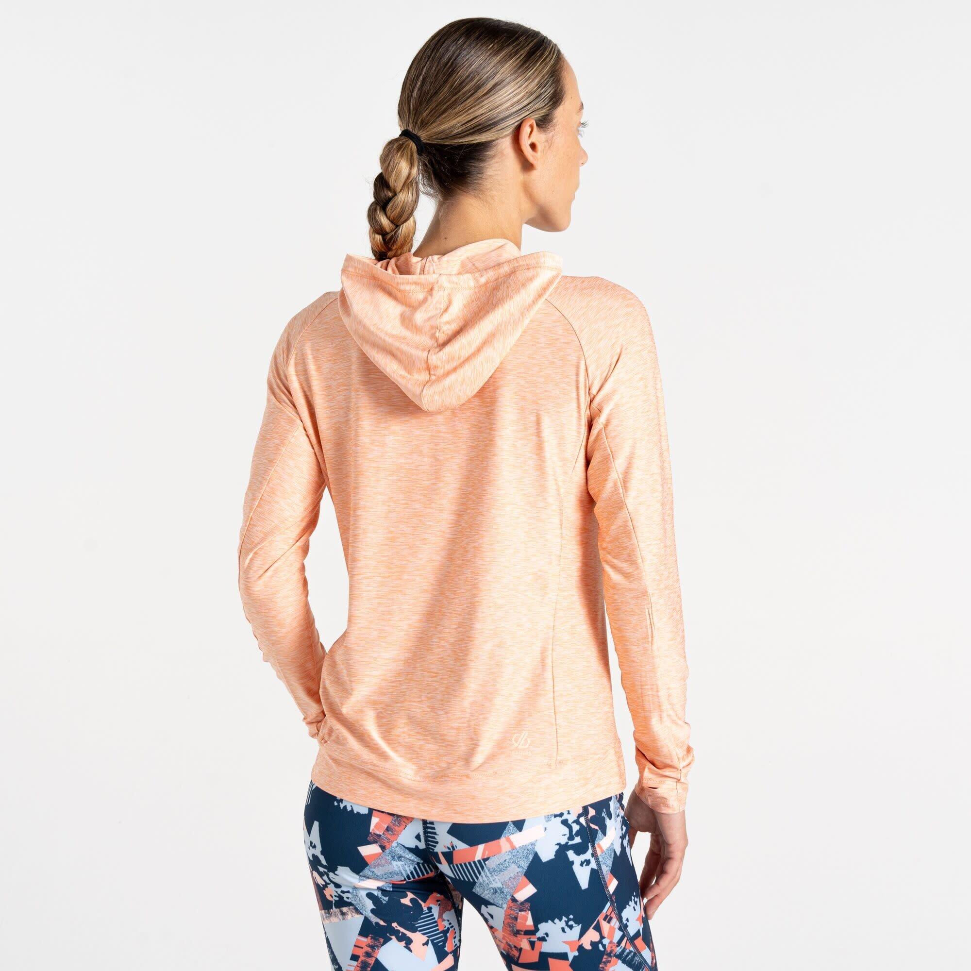 Fleece Pullover Damen - DARE2B Sprint City Hoodie - Pale Peach 6/7