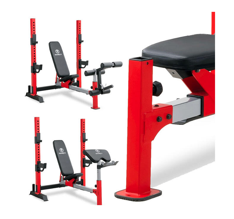 Banco Olímpico MWB-7096 - Ancho postes 108cm - Peso soportado 272kg 7/7