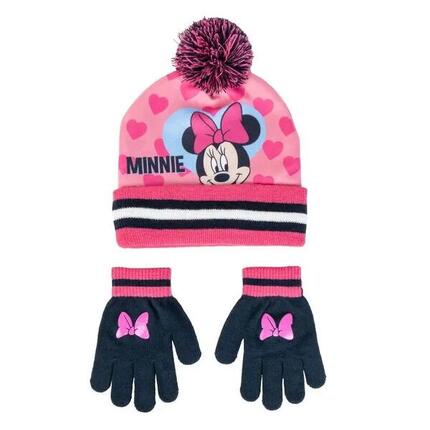 Set aus Mütze und Handschuhen für Kinder Cerda Disney Minnie