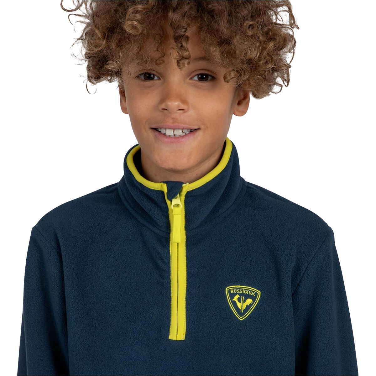 Kinder fleece 1/2 rits Rossignol Strawpile 3/5