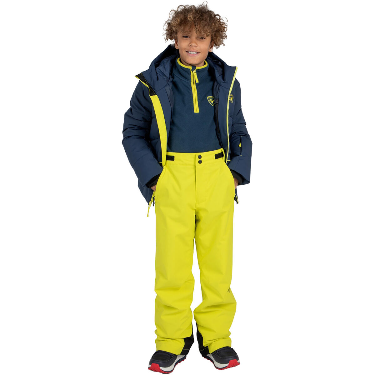 Kinder fleece 1/2 rits Rossignol Strawpile 5/5