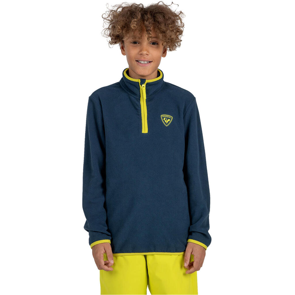Children's 1/2 zip fleece Rossignol Strawpile