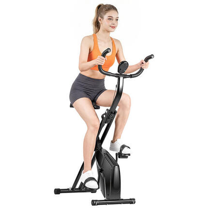 YZJ508 Klappbares Heimtrainer-Fahrrad – 6 kg Schwungrad, Magnetbremse