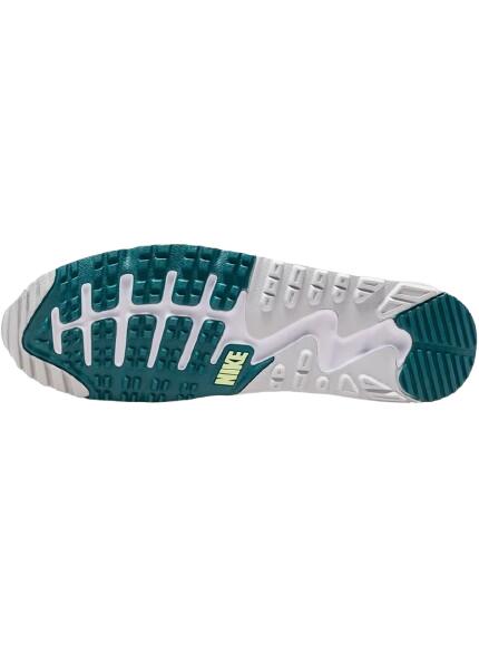 Chaussures de golf Nike Air Max 90G pour homme, blanches et vertes 4/5
