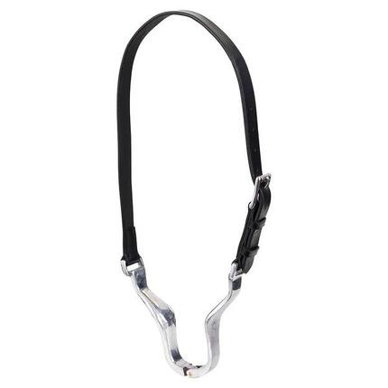 Collier anti tiqueur aluminium à sangle en cuir Premiere