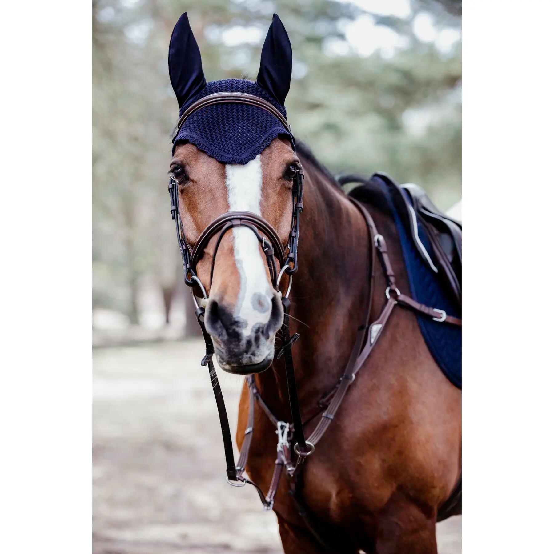 Bonnet anti-mouche bleu marine foncé 2/4