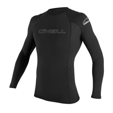 O'neill Homme Basique Skins Manches Longues Crew Lycra - Blanc