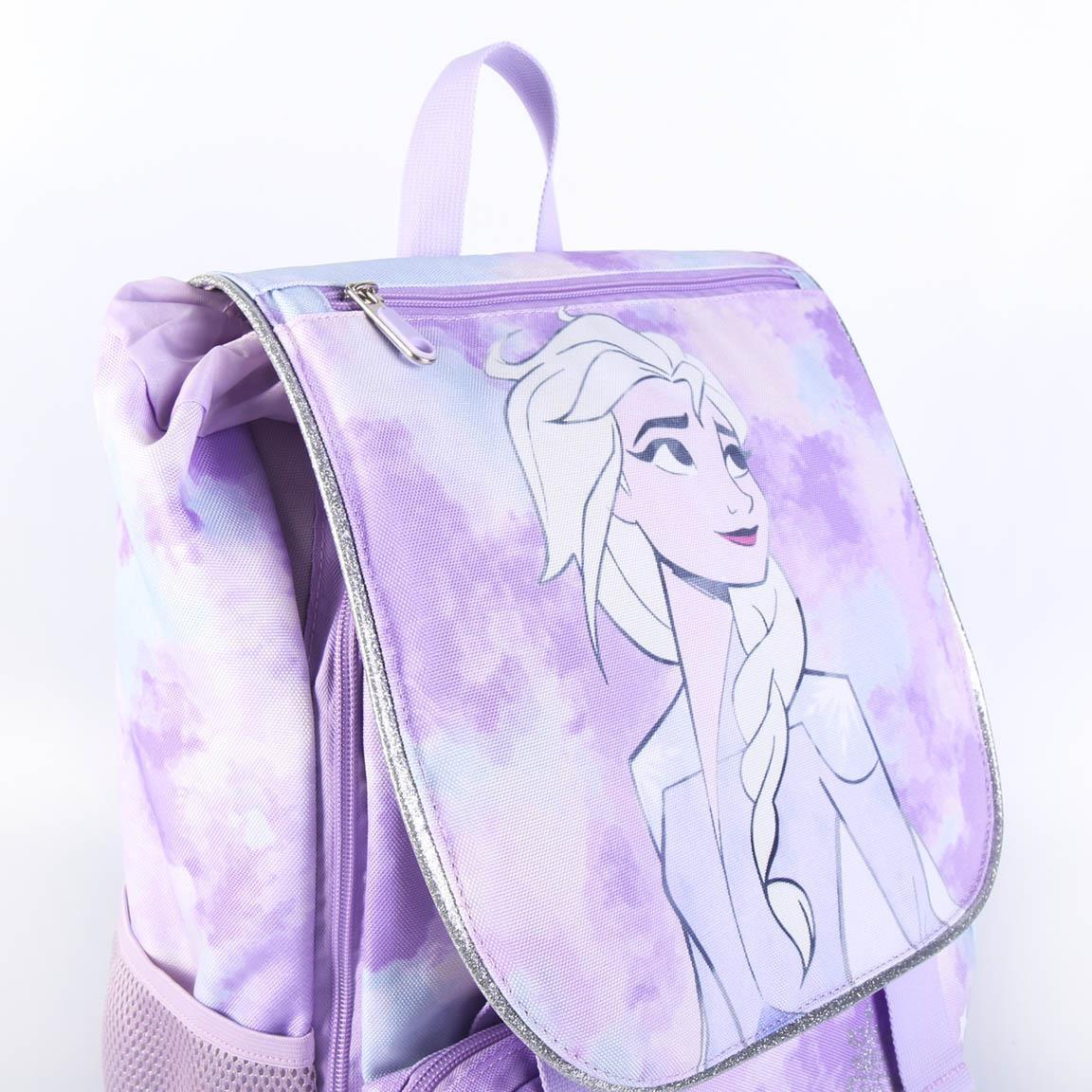 Sac à dos scolaire extensible Elsa La Reine des Neiges 2 5/7